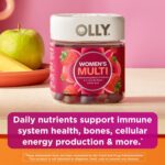 OLLY Women's Multivitamin Gummy, Vitamins A, D, C, E, Biotin, Folic Acid, Adult Chewable Vitamin, Berry Flavor, 45 Day Supply - 90 Count - Image 3