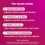 OLLY Women's Multivitamin Gummy, Vitamins A, D, C, E, Biotin, Folic Acid, Adult Chewable Vitamin, Berry Flavor, 45 Day Supply - 90 Count - Image 4