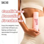 SALT.XO pH Balancing Yoni Gel Wash, Refreshing Peppermint Intimate Gel Wash for Women, pH Balance V Wash Cruelty-Free, Odor Fighting Feminine Hygiene Wash (8 Fl Oz) - Image 3