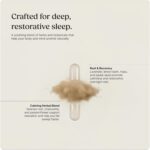 Greenworks Nature's Rest Melatonin-Free Sleep Aid, Organic Herbal Blend with Ashwagandha, Valerian, Chamomile & Passionflower, Non-Habit Forming Vegan Capsules for Restful Sleep, 60 Count - Image 3