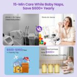 UNOISETION Diamond Microdermabrasion Machine Professional, 3 in 1 Dermabrasion Facial Peeling Skin Care Device for Salon Personal Home Use - Image 4