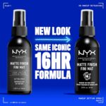NYX PROFESSIONAL MAKEUP Makeup Setting Spray - Matte Finish, Long-Lasting Face Mist for up to 16HR Wear, Vegan Formula - Image 3