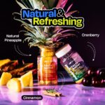 Pineapple Probiotics for Men – 625mg Sweet Spot Formula with Pineapple Extract, Cranberry & Cinnamon, Supports pH Balance & Freshens Taste, 60 Capsules, Made in The USA - Image 4