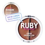 Ruby Kisses 3D Face Creator Cream Foundation & Concealer, 12 Hours Long Lasting, Medium to Full Coverage, Non-Greasy, Ideal for Makeup & Contour Palette (Level 15) - Image 3