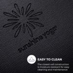 Sunshine Yoga Voyage Yoga Mat, 6 Pack, 72" x 24" Professional Studio and Gym Bulk Yoga Mats, 5mm Thick, Durable, Anti-Tear, Non Slip Fitness and Exercise Mats - Image 5