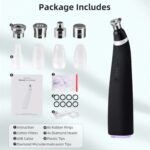 IeBilif Diamond Microdermabrasion Machine, 3 Modes Diamond Microdermabrasion Dermabrasion Machine for Blackhead Removal, Portable Microdermabrasion Tool with 8 Diamond Tips - Image 5