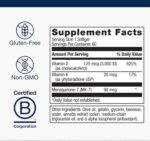 Metagenics Vitamin D3 + K - for Artery Health, Immune Support, Bone & Heart Health* - Vitamin D with MK-7 (Vitamin K2) - Non-GMO - Gluten-Free - 60 Softgels - 5,000 IU - Image 3