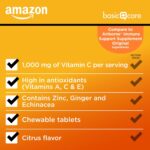 Amazon Basic Care - Chewable Tablets, Immune Support Citrus Chew Tablets, 116 Count - Image 4