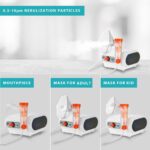 Freeway Compresor Nebulizer, Nebulizer Machine with 1 Set Acessory, Jet Nebulizers Personal Steam Inhaler for Kids Adults - Image 3