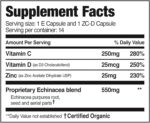 EZC Pak 5-Day Immune System Booster with Echinacea, Vitamin C, Zinc & Vitamin D - Tapered Immune Support Supplement for Adults - Supports Immunity, Easy Travel-Size Supplement Pack - Image 3