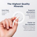 Designs for Health Complete Mineral Complex - Essential + Trace Minerals Supplement with Magnesium Malate, Chromium, Zinc + More - Iron-Free Multi Minerals Blend - Vegan + Gluten Free (90 Capsules) - Image 3