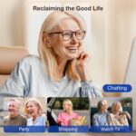 Hearing Aids for Seniors Rechargeable with Noise Cancelling, Hearing Amplifier with 5 Levels of Volume Adjustmen, Simple to Operate and Hear Clear Sound - Image 5