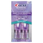 Crest 3DWhite Brilliance Deep Stain Remover Brilliant White Toothpaste - 3.1oz/2pk - Image 4