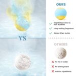 ZenBombs Bath Bombs Set, 40 pcs Natural Shea Butter & Safe Oil Bath Bomb for Skin Moisturizing, Handmade Bubble Bath & Fizzy, Ideal Presents for Women (2 Sets) - Image 4
