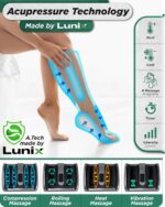 Lunix LX20 FSA Foot Massager for Pain Relief and Circulation, Foot and Calf Shiatsu Massager for Plantar Fasciitis and Neuropathy with Heat, Ankle Therapy Device - Image 3