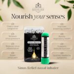 SniffElixir Nasal Inhaler for Sinus Relief, Made with Organic Essential Oils - Aromatherapy Stick with Peppermint & Tea Tree for Stuffy Nose & Congestion - Image 3