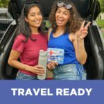 BAND-AID Brand Travel Ready Portable Emergency First Aid Kit for Minor Wound Care, Perfect for Home, Car, Travel, Camping Essentials & Outdoor Emergency Kit, 80 Pieces - Image 3