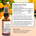 GIVOL Vitamin C Extra Strength Spray: Daily Absorption Liquid Extract with Lemon, Orange, Strawberry, Rich in Ascorbic Acid, 2oz (60ml) 60 Day Supply - Image 4