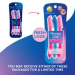 Schick Hydro Silk Touch-Up Dermaplaning Tool with Precision Cover, 3ct | Dermaplane Razor, Face Razors for Women, Peach Fuzz Remover - Image 4