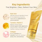 medicube Wrapping Mask Kojic Acid, Turmeric, Vitamin C Overnight Peel Off Facial Mask | Brighten & Defends Against Skin Stress for a Clear, Glowing Complexion | Korean Skin Care, 2.53 fl.oz - Image 5