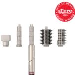 Shark HD430 FlexStyle Air Styling & Drying System, Powerful Hair Dryer Brush & Multi-Styler with Auto-Wrap Curlers, Paddle Brush, Oval Brush, Concentrator Attachment, Stone - Image 3