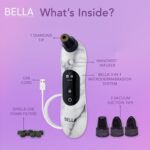Spa Sciences - Bella Microdermabrasion Pore Extractor & Nano Mister - 3-in-1 - Exfoliation & Pore Purification - Hydrating, Refreshing, Soothing - for All Skin Types - Rechargeable - Image 5