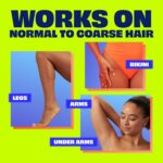 Nair Shower Cream Hair Remover with Moroccan Argan Oil and Orange Blossom, Body Hair Removal Cream for Women, 12 oz - Image 4