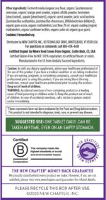 New Chapter Women’s Multivitamin, Iron, B6, B12, Biotin for Hair Growth, D3, Vit C, Zinc for Immune & Stress Support, Gentle on an Empty Stomach, One Daily, Non-GMO, Gluten-Free, 18+, 72 Tablets - Image 4