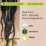 California Naturals Re:GRO Shampoo and Conditioner Set, Anti-Thinning & Hair Growth Support, All Hair Types, Vegan, Natural, Cruelty Free, Silicone, Paraben & Sulfate Free for Women & Men, 20 oz - Image 4