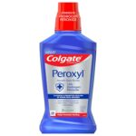 Colgate Peroxyl Antiseptic Mouthwash and Mouth Sore Rinse, 1.5% Hydrogen Peroxide, Mild Mint - 500ml, 16.9 Fluid Ounces - Image 3