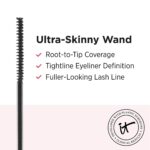 IT Cosmetics Tightline 3-In-1 Lash Primer, Eyeliner & Black Mascara - Lengthens & Conditions Lashes - Ultra-Skinny Wand - Infused With Collagen, Biotin, Peptides & Antioxidants - 0.12 fl oz - Image 4