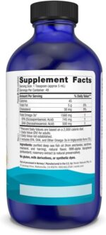 Nordic Naturals Omega-3, Lemon Flavor - 8 oz - 1560 mg Omega-3 - Fish Oil - EPA & DHA - Immune Support, Brain & Heart Health, Optimal Wellness - Non-GMO - 48 Servings - Image 3
