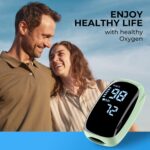 Finger Pulse Oximeter, Fingertip Blood Oxygen Saturation with Pulse Monitor Rechargeable, Accurate Spo2 Reading for Home, Outdoor Sports，Green - Image 8
