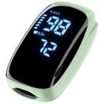 Finger Pulse Oximeter, Fingertip Blood Oxygen Saturation with Pulse Monitor Rechargeable, Accurate Spo2 Reading for Home, Outdoor Sports，Green - Image 9