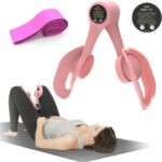 Thigh Trainer, 360°Adjustable Pelvic Floor Muscle Trainer with LED Display, Inner Thigh Exerciser with 20LB Resistance Band for Women, Home Fitness Equipment for Hip, Leg, Arm - Image 6