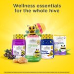 Zarbee’s Kids Elderberry Immune Support Supplement Gummies, Vitamins A C D3 E & Zinc, Elderberry Extract, Gluten & Gelatin Free, No Artificial Flavors, Natural Berry Flavor, Ages 2+, 42 Ct - Image 6