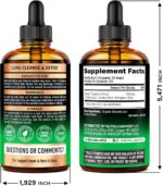 Mullein Drops for Lungs - USDA Organic Liquid - Mullein Leaf Extract Supplement - Made in USA - Lung & Bronchial Cleanse for Smokers - Respiratory Health Support - As Tincture, Tea, Pills - 4 fl oz - Image 3