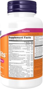 NOW Foods Supplements, Daily Vits™ with Fruit & Veggie Blend, Lutein and Lycopene, 120 Veg Capsules - Image 3
