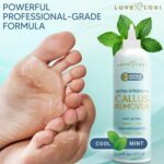 Callus Remover for Feet (Extra Strength) Foot Callus Remover Gel - Pedicure Tools for Feet Scrubber – Foot Care Spa Essentials, 6oz - Image 3