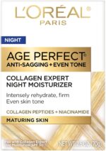 L'Oreal Paris Age Perfect Collagen Expert Anti-Aging, Anti-Wrinkle Night Moisturizer 2.5 oz - Image 3