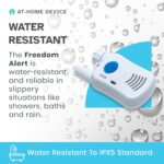 LogicMark Freedom Alert, Landline Personal Emergency Device, 2-Way Call with Family and Police for Home Safety, Device for Seniors and The Elderly - Image 4