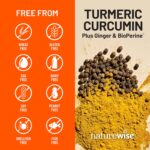 NatureWise Curcumin Turmeric 2250mg - 95% Curcuminoids & BioPerine Black Pepper Extract for Advanced Absorption - Daily Joint and Immune Health Support - Vegan, Non-GMO, 180 Count[60-Day Supply] - Image 5