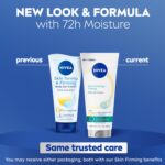 NIVEA Skin Firming & Toning Body Gel Cream with Q10, Hyaluronic Acid and Vitamin C, Clinically Tested Skin Firming & Toning Cream, 72-Hour Moisture, 6.7 Oz Tube - Image 3