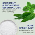 Dr Teal's Pure Epsom Salt, Relax & Relief with Eucalyptus and Spearmint, 3 lb (Pack of 4) - Image 4
