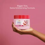 Dove Pomegranate & Shea Butter Body Scrub Exfoliates and Deeply Nourishes for Smooth, Radiant Skin 15 oz - Image 4