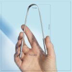 MasterMedi Tongue Scraper for Adults with Multicolor Travel Cases (2 Pack), 100% Stainless Steel, Reduce Bad Breath, Tongue Scrubber, Easy to Use, Tongue Cleaner for Oral Care & Hygiene - Image 3