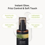 2-in-1 Korean Hair Perfume Oil & Serum with Morrocan Argan Oil & 12 Amino Acids for Dry, Damaged, Glass Hair Shine & Frizz-Control – Paraben & Alcohol-Free – Citrus Floral – 100ml / 3.38 fl oz - Image 5