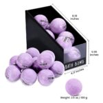 BODY & EARTH Bath Bombs Gift Set for Women 10 X 3.5 oz Essential Oils Lavender Handmade Birthday Gift Idea for Family, Women, Men, Mothers Day Gifts for Mom, Christmas Gifts for Her - Image 5