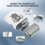 BESTBOMG® Hair Clippers for Men Professional, Beard Trimmer Kits & Sets, Electric Shavers, Hair Clippers & Trimmer Ceramic T-Blade, for Barber, for Gifts - Image 4