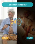 Livenpace Portable 12-Lead Heart Monitor with AI Analysis for Home Use, 24 Hours Recording, Stand-Alone Machine with LCD Screen, Software Compatible with Mac & Windows, TH12 - Image 3